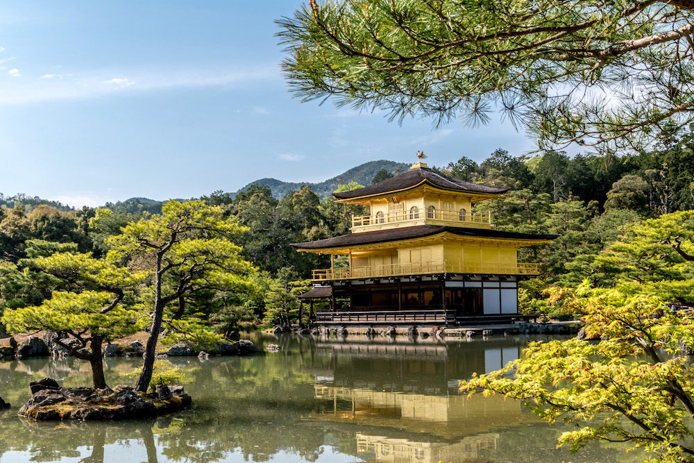 Kinkaku-ji Temple in Kyoto, Japan