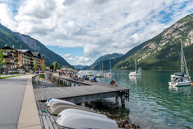 Pertisau and the Achensee lake