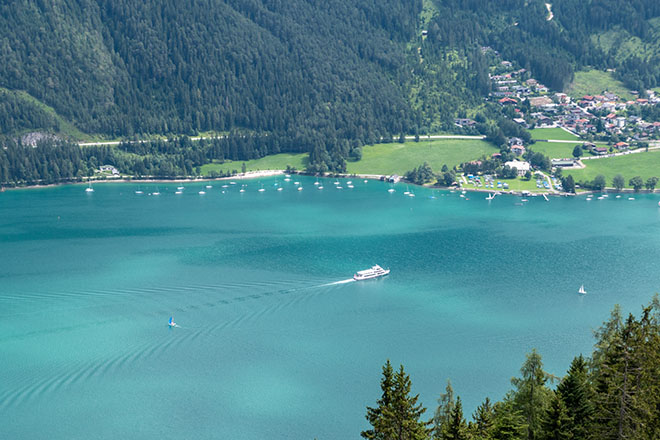 Ferry on the Achensee lake