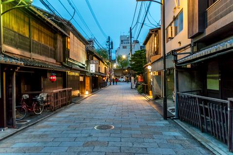 The Geisha district