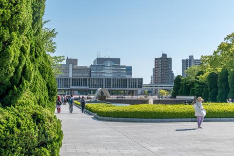 Peace Memorial Park in Hiroshima