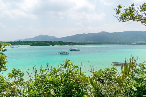 The beautiful Kabira Bay