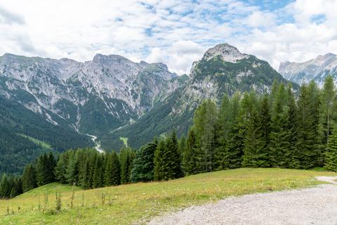 Walk through the mountains