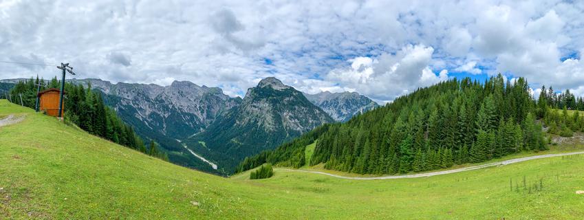 Walk through the mountains